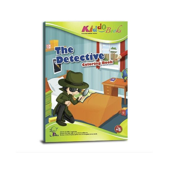 Nyomozós színező Kiddo Books